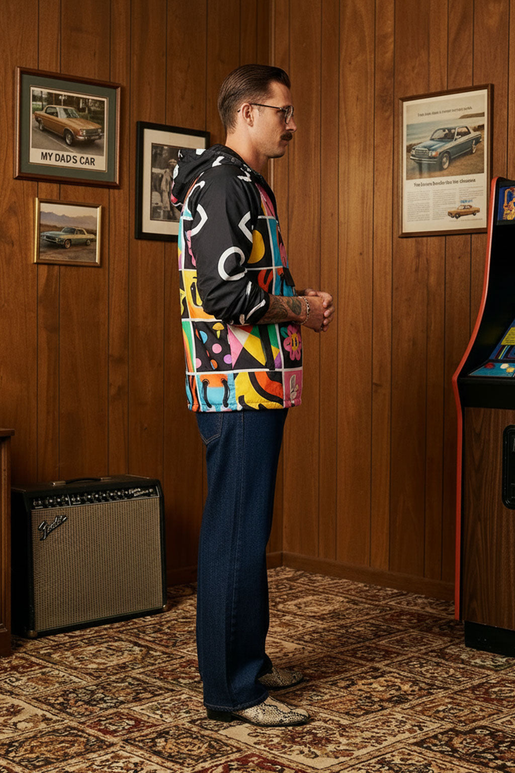 Retro Pop Windbreaker