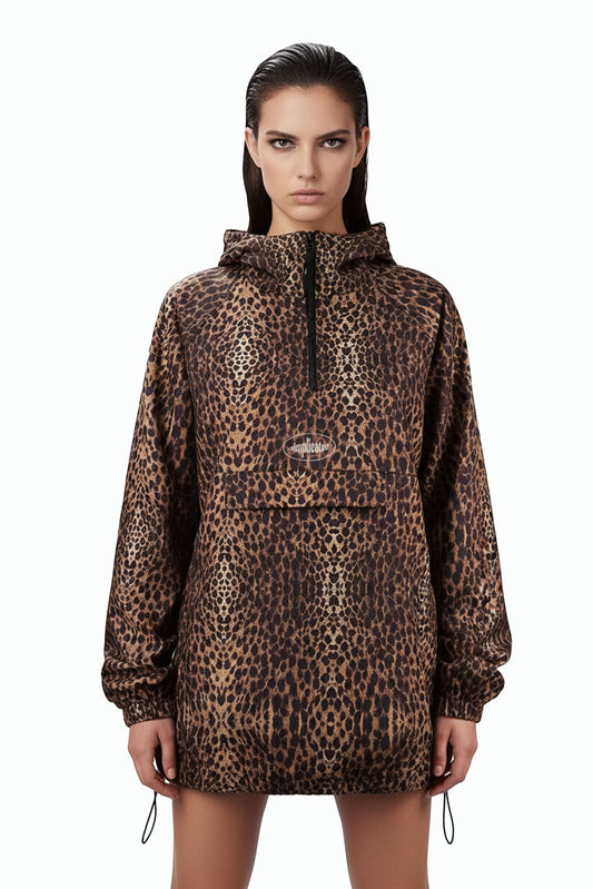 Animal Print Windbreaker