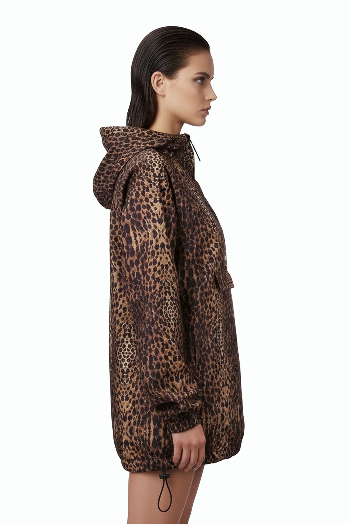 Animal Print Windbreaker - MYS