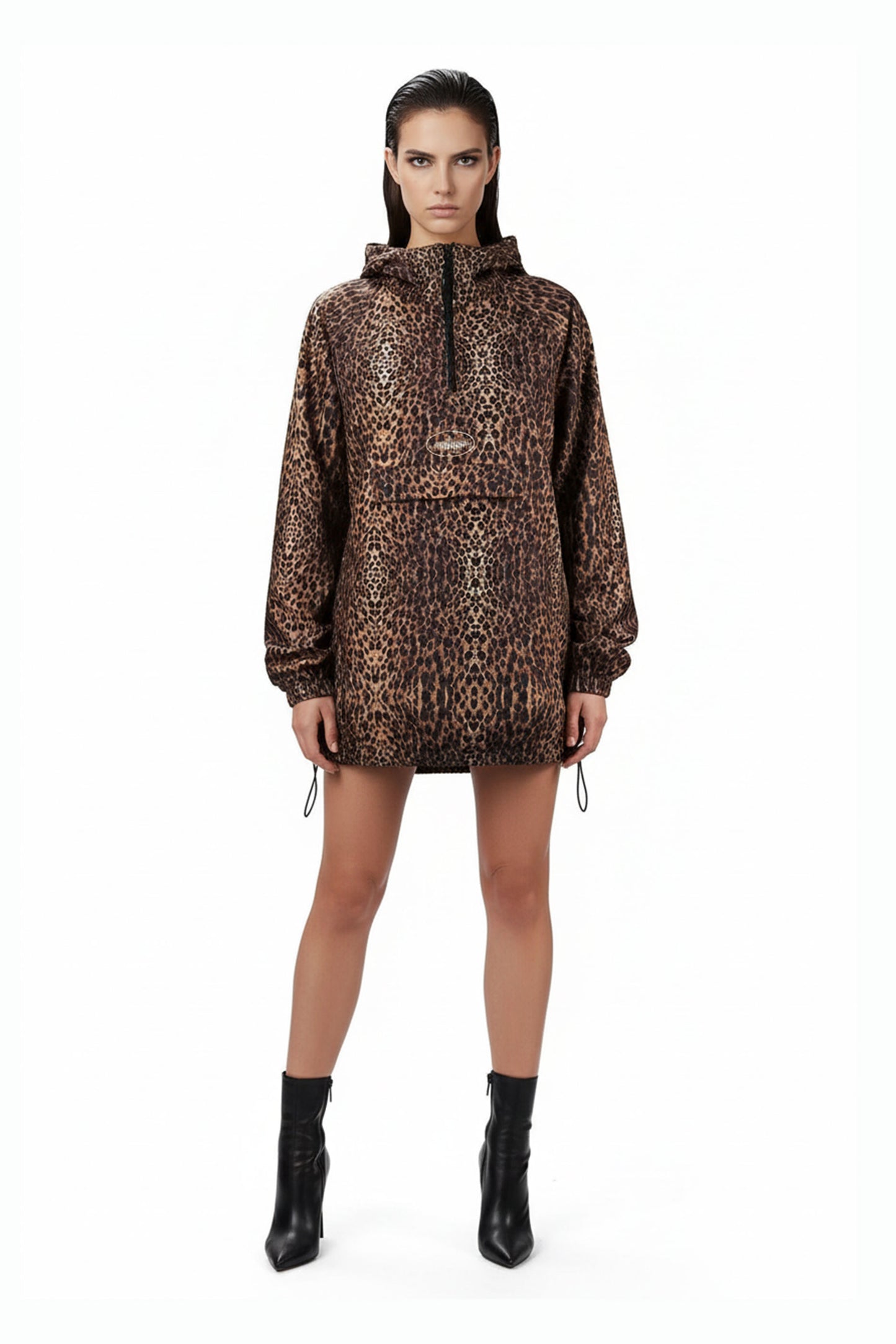 Animal Print Windbreaker - MYS