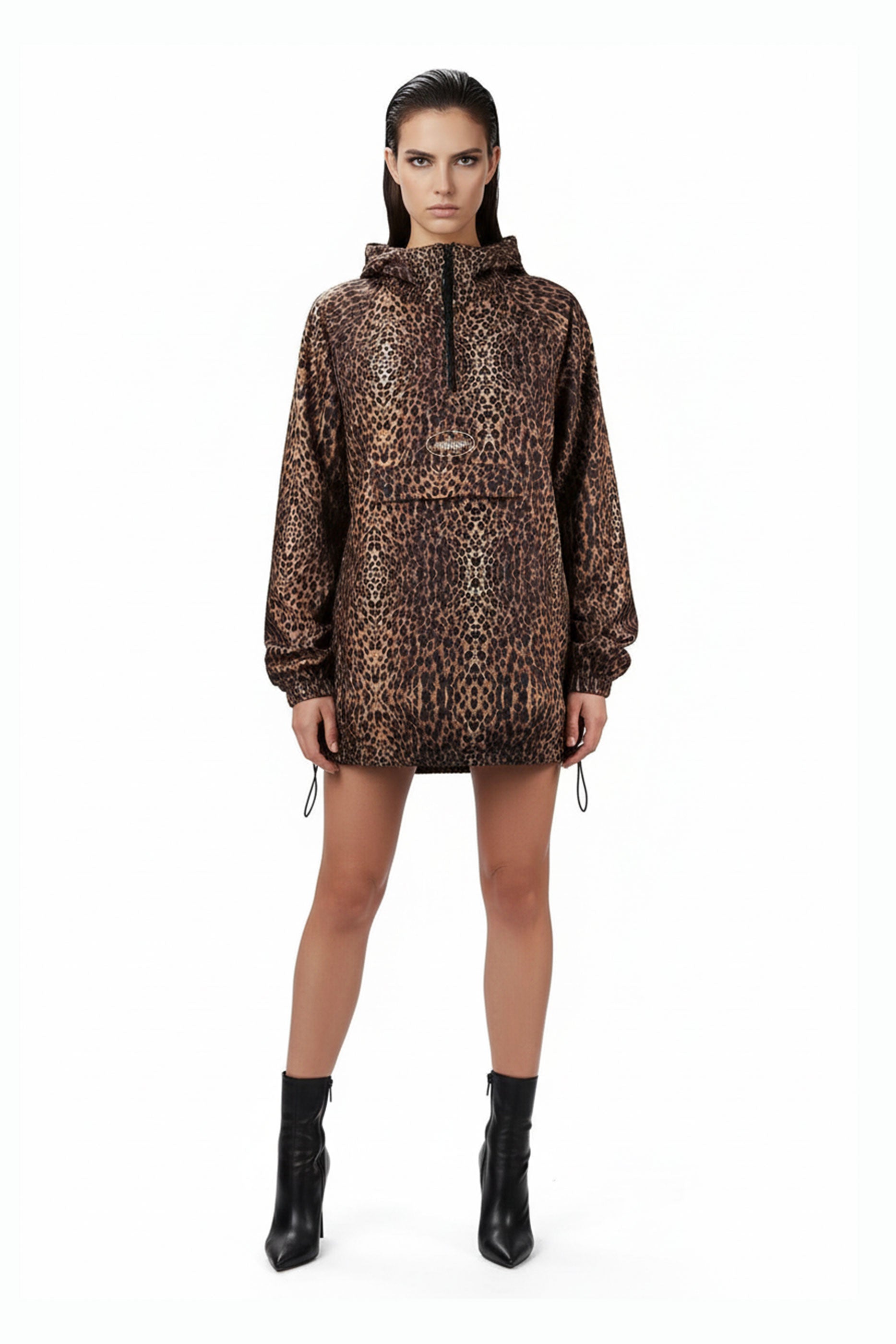Animal Print Windbreaker - MYS