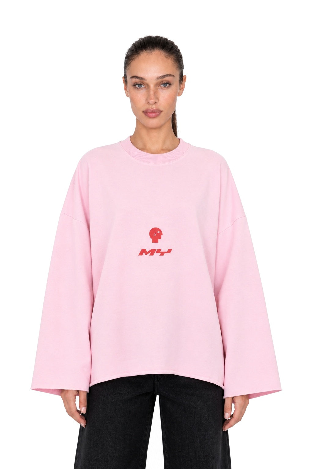 MYSTUDIOS Pink Oversized Tee - MYS