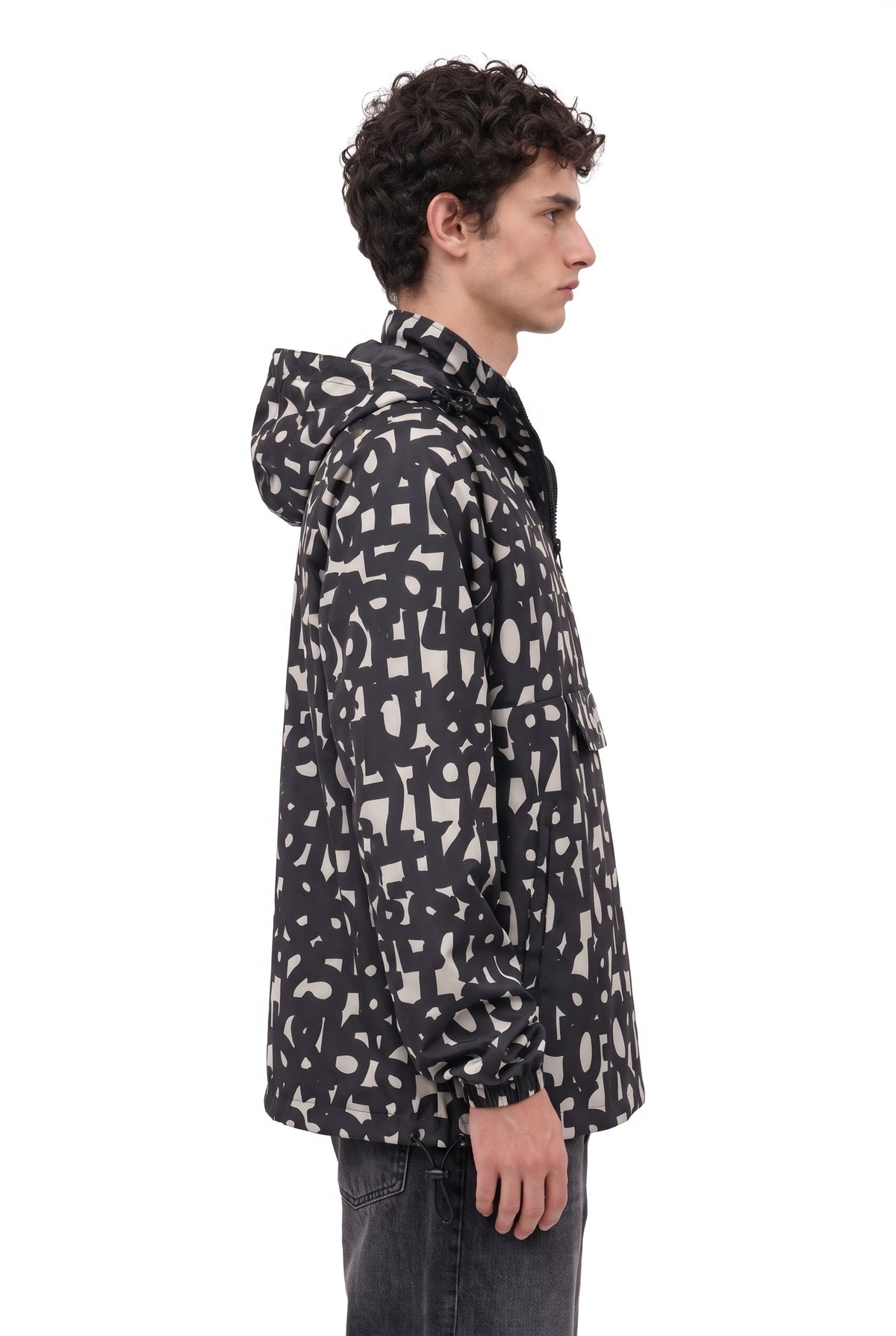 Numbers Windbreaker men – side