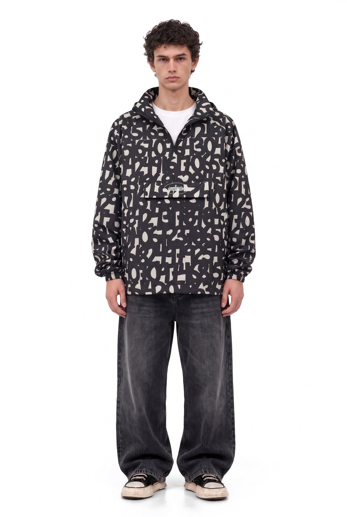 Numbers Windbreaker men – full body