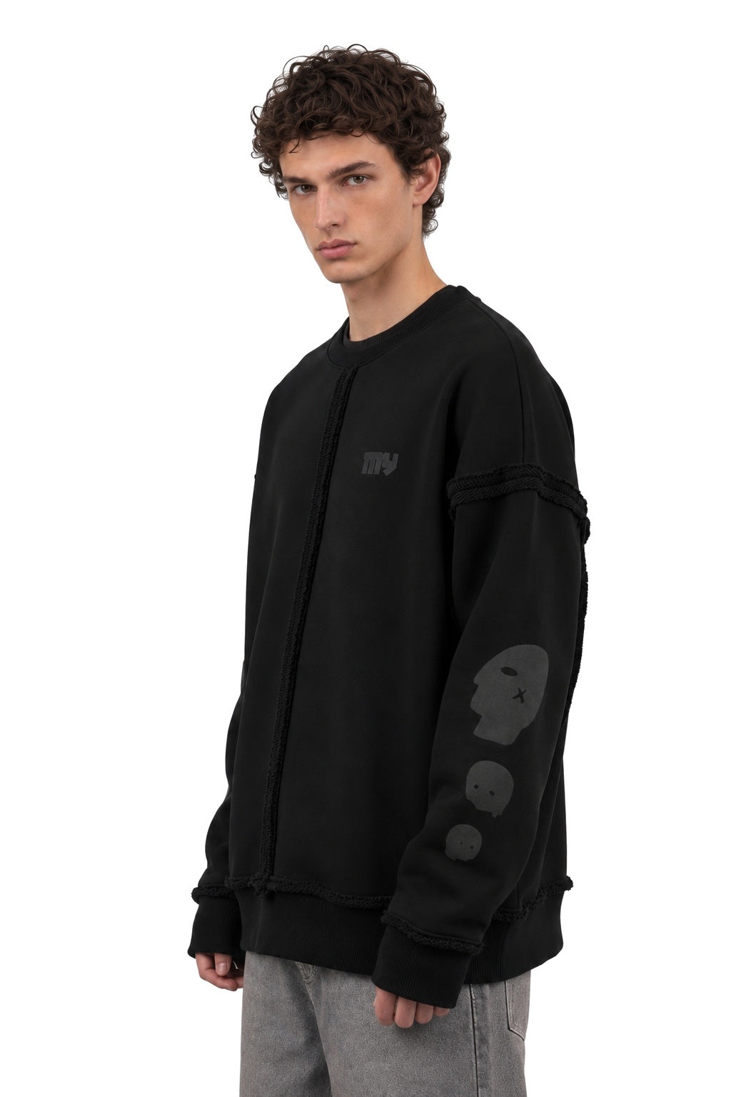 Obsidian Phantom Crewneck - MYS - 3/4