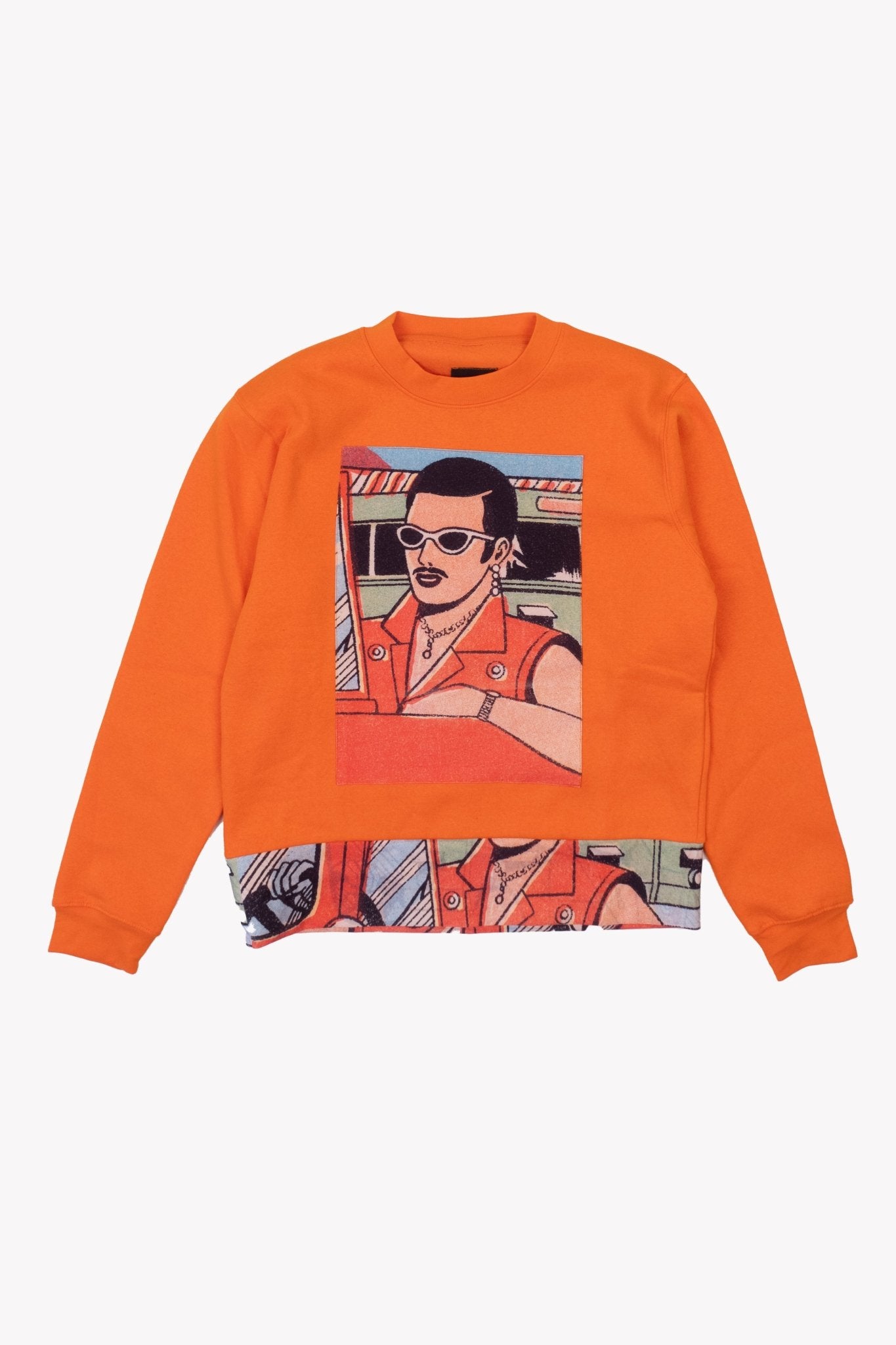 Orange Relaxed Sweater - MYS