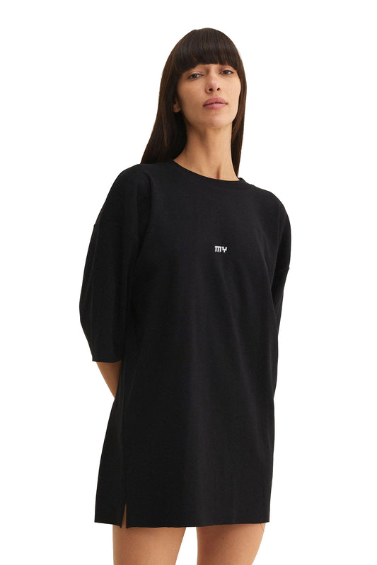 Oversized Basic Black T-shirt MY