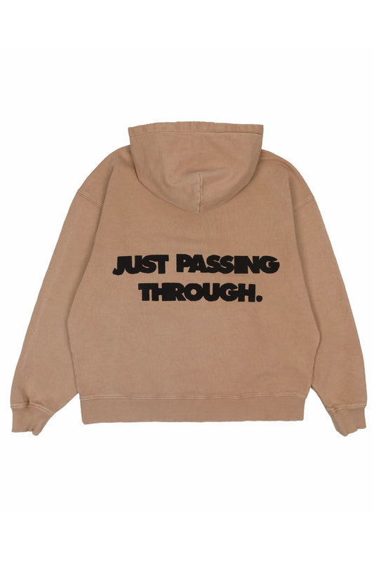 Oversized Vintage Hoodie Latte - MYS