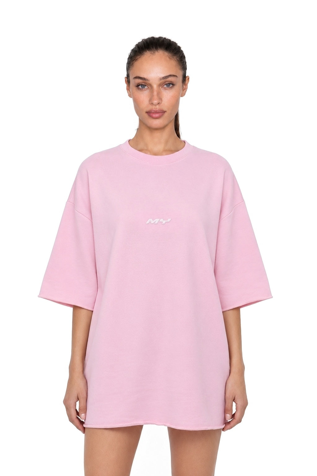 Overthink Club Oversized Pink T-shirt - MYS