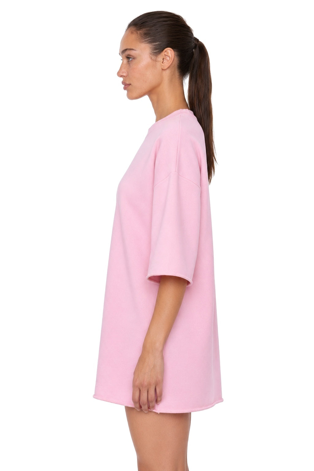 Overthink Club Oversized Pink T-shirt - MYS