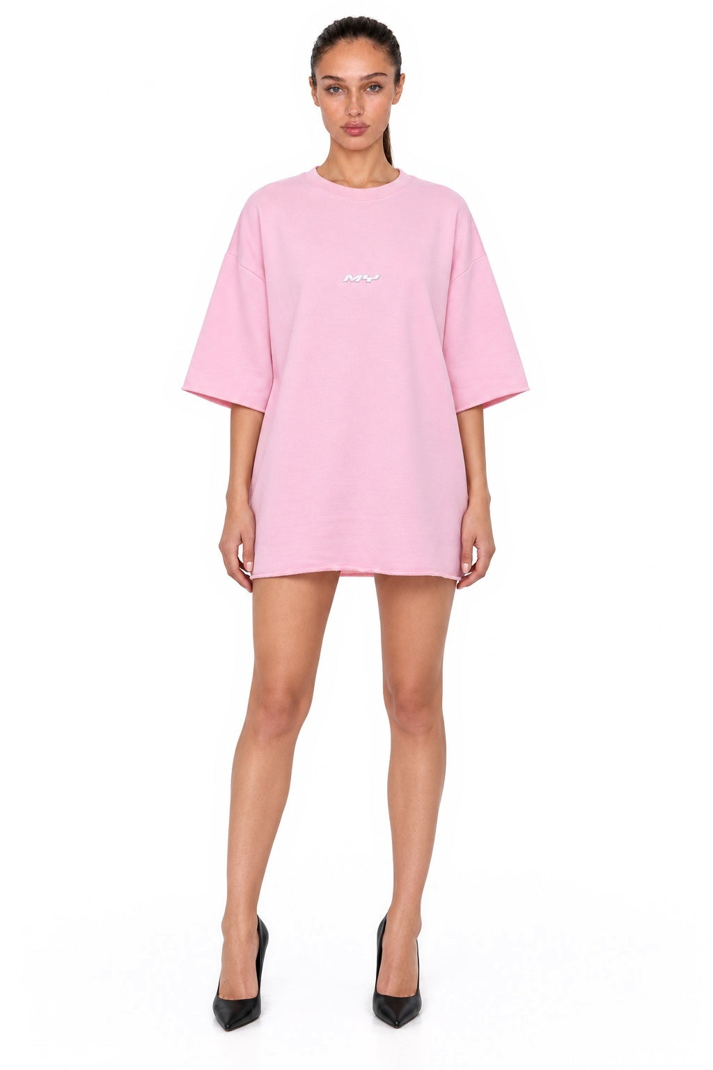 Overthink Club Oversized Pink T-shirt - MYS