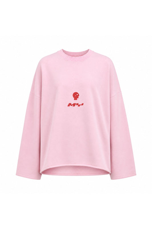 MYSTUDIOS Pink Oversized Tee