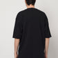 Oversized Cotton Black T-shirt Buongiorno