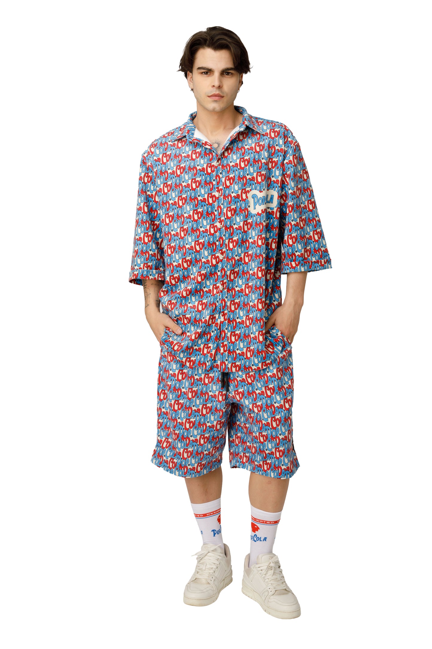 Pop Cola 330 Bermuda & Shirt Ribbed Fabric - MYS