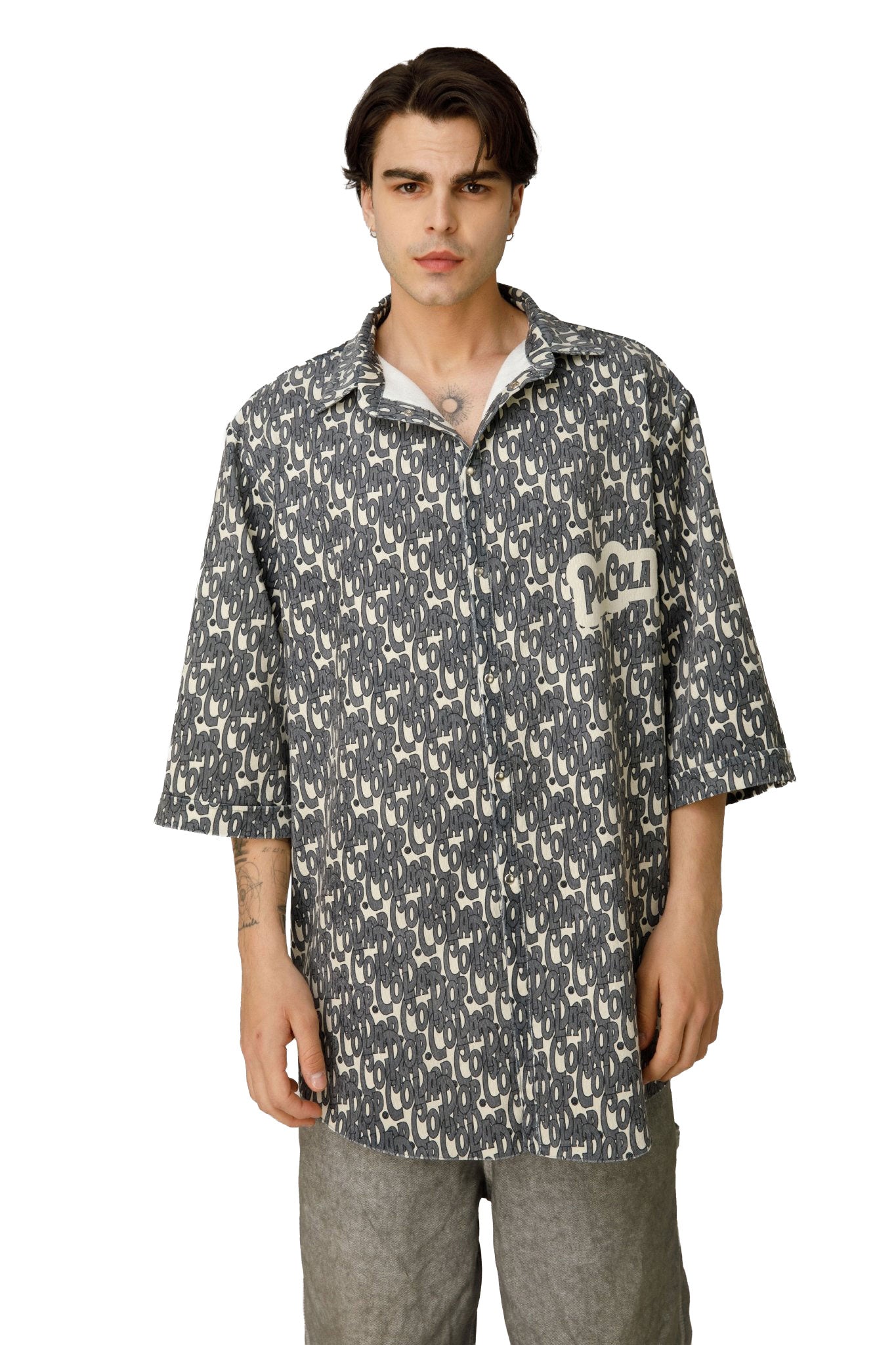 Pop Cola Classic Shirt Ribbed Fabric - MYS