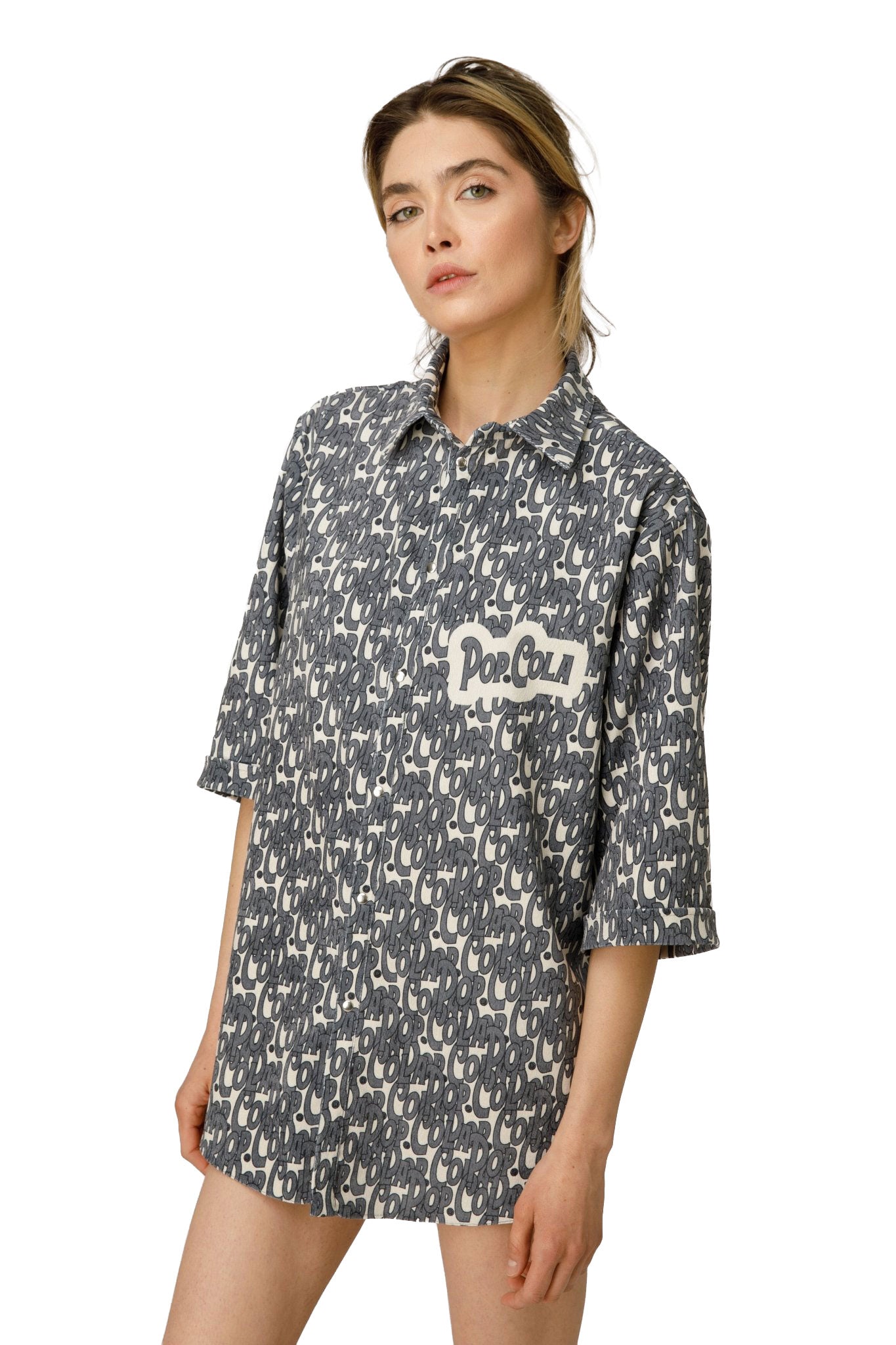 Pop Cola Classic Shirt Ribbed Fabric - MYS