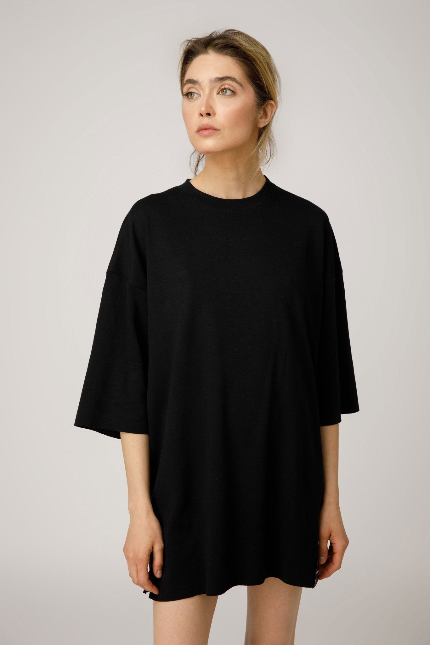 Pop Cola Eyes Black Oversized T-shirt - MYS