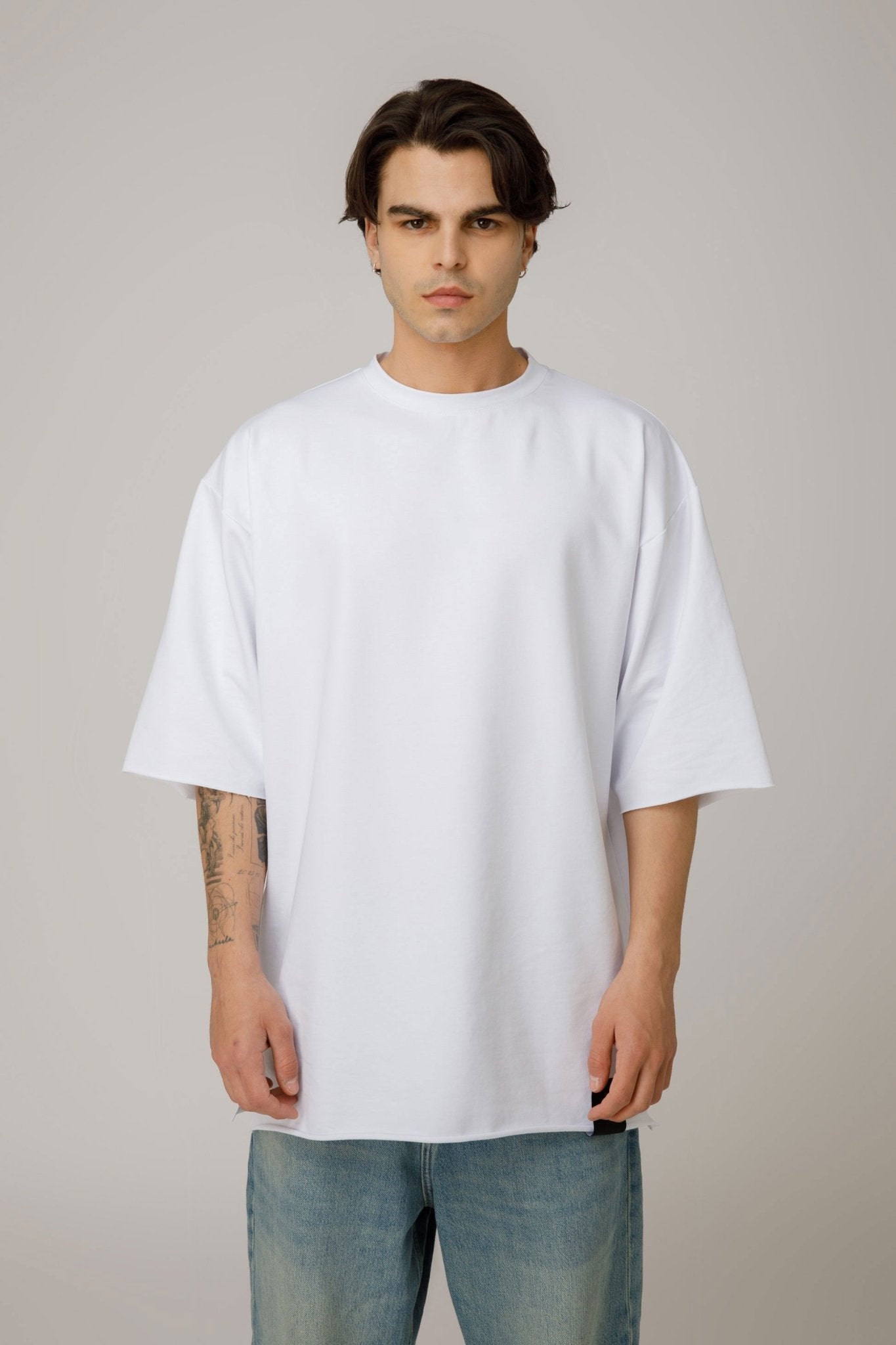 Pop Cola Obey White Oversized T-shirt - MYS