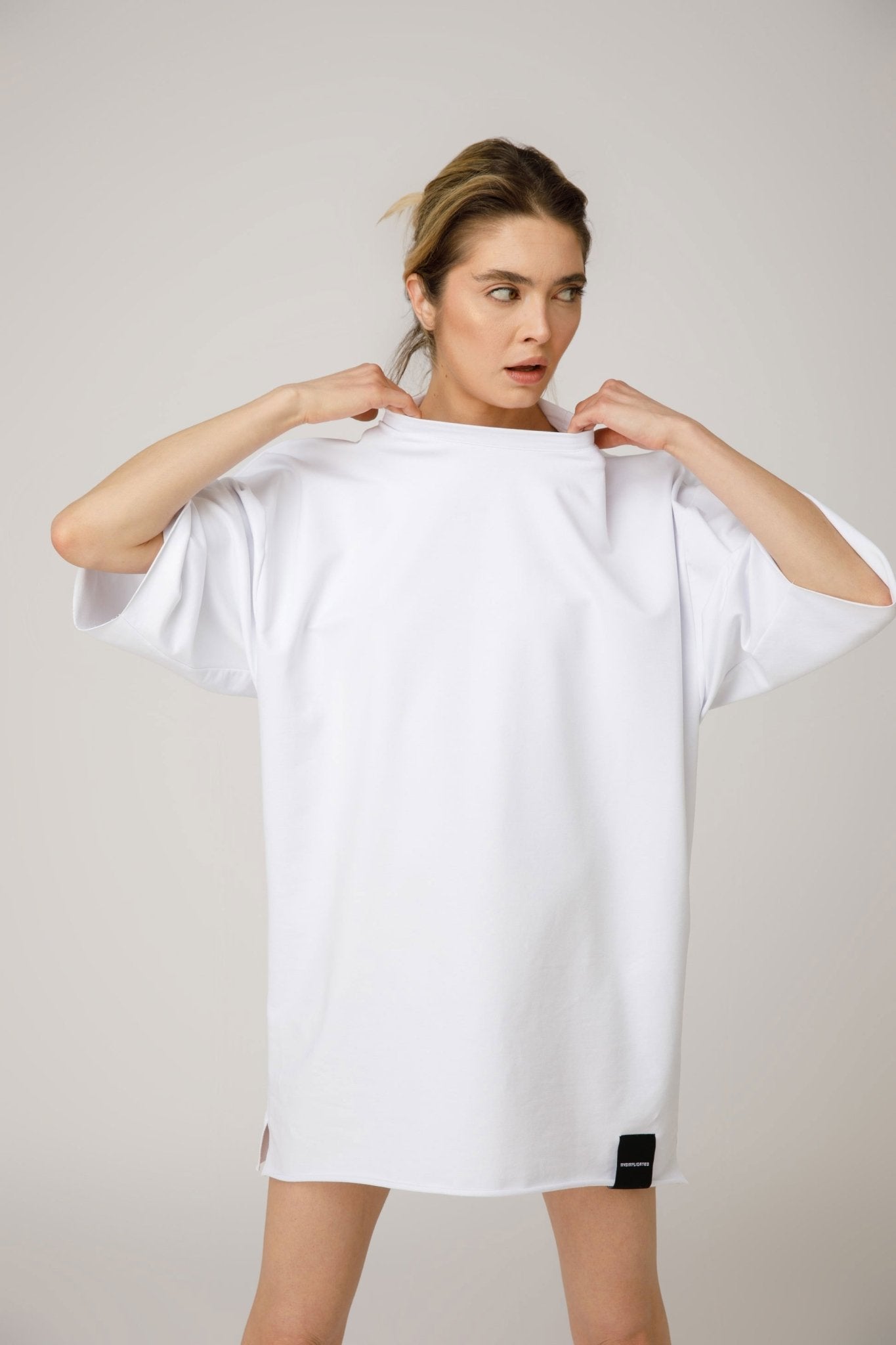 Pop Cola Obey White Oversized T-shirt - MYS