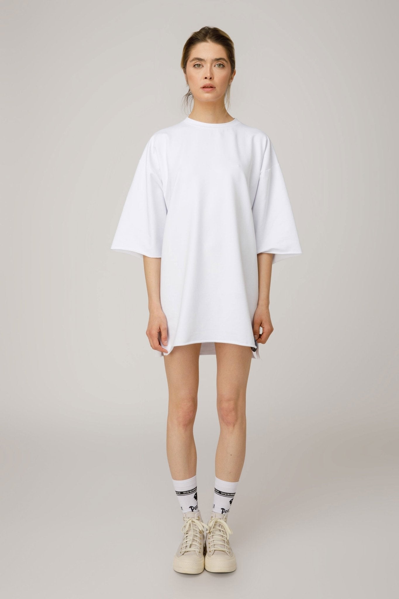 Pop Cola Obey White Oversized T-shirt - MYS