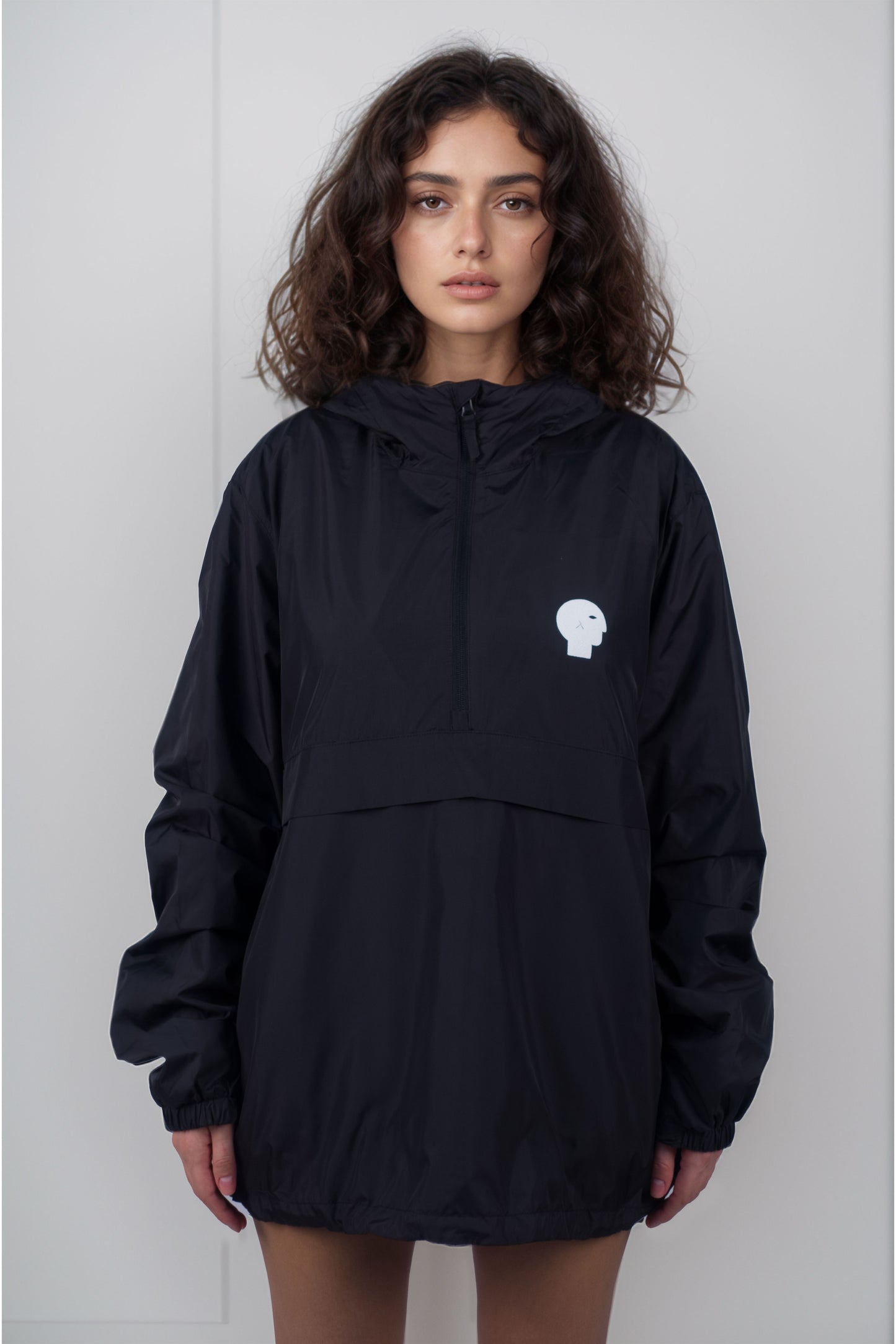 Pop Cola Black Windbreaker