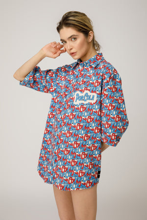 Pop Cola 330 Shirt Ribbed Fabric Women - mysimplicated