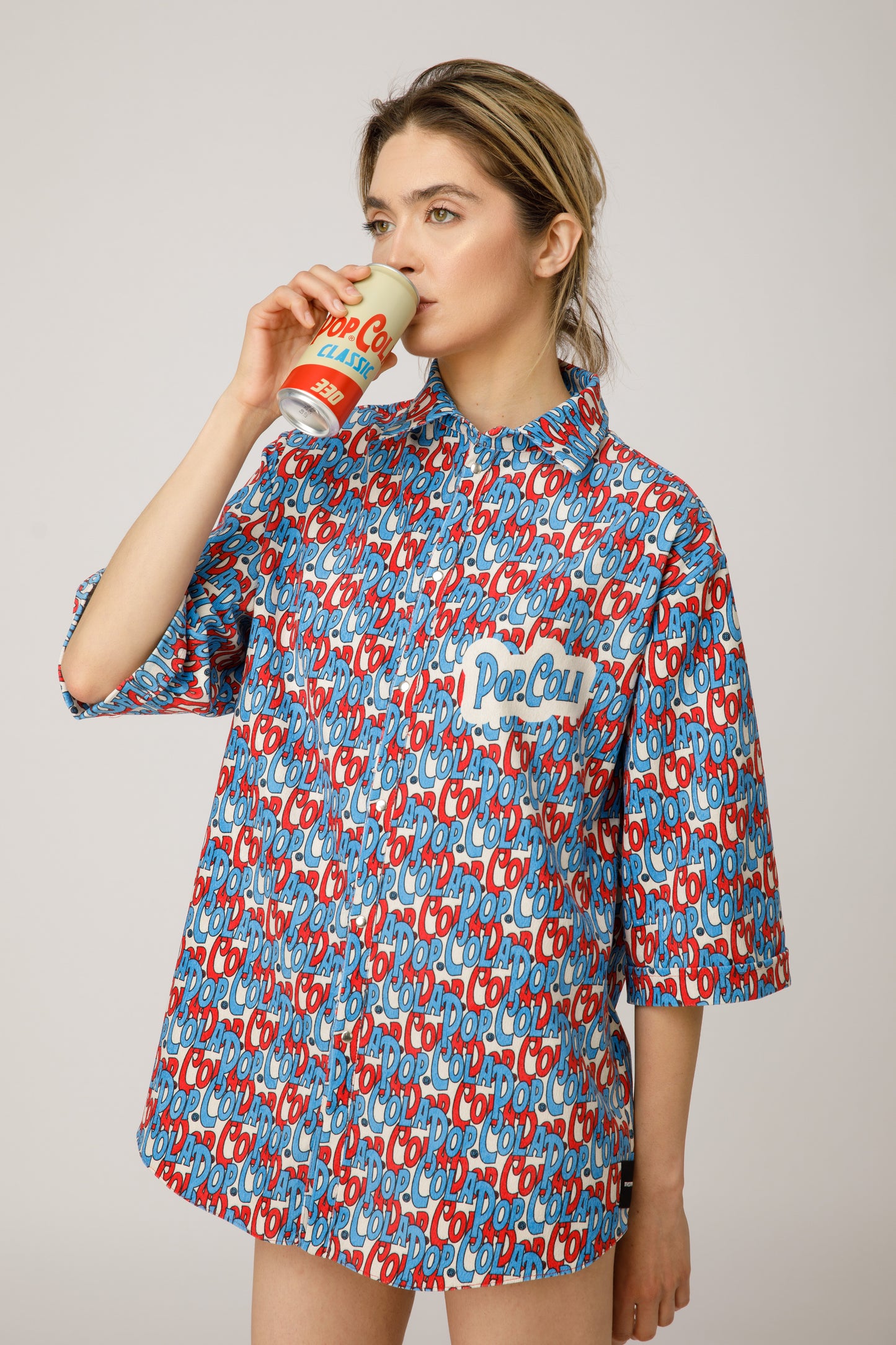 Pop Cola 330 Shirt Ribbed Fabric Women - mysimplicated