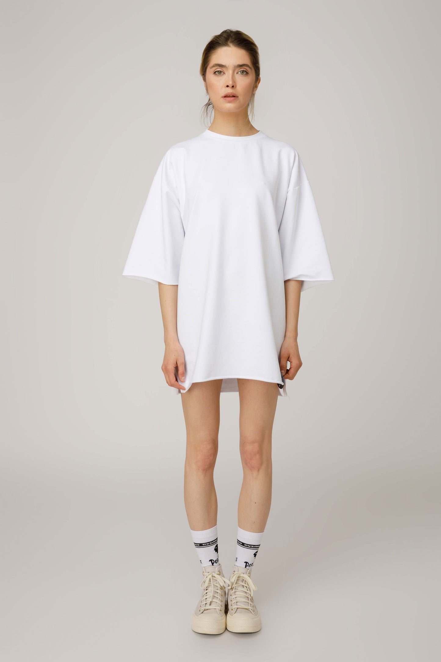 Pop Cola Obey White Oversized T-shirt