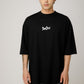 Pop Cola Eyes Black Oversized T-shirt Men - mysimplicated