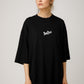 Pop Cola Mix Black Oversized T-shirt Women - mysimplicated