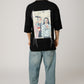 Pop Cola Mix Black Oversized T-shirt Men - mysimplicated