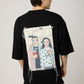 Pop Cola Mix Black Oversized T-shirt Men - mysimplicated