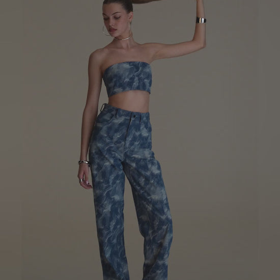 Blue Camo Top - video