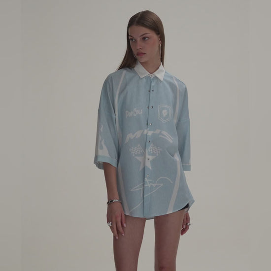 Pop Cola Blue Shirt - video