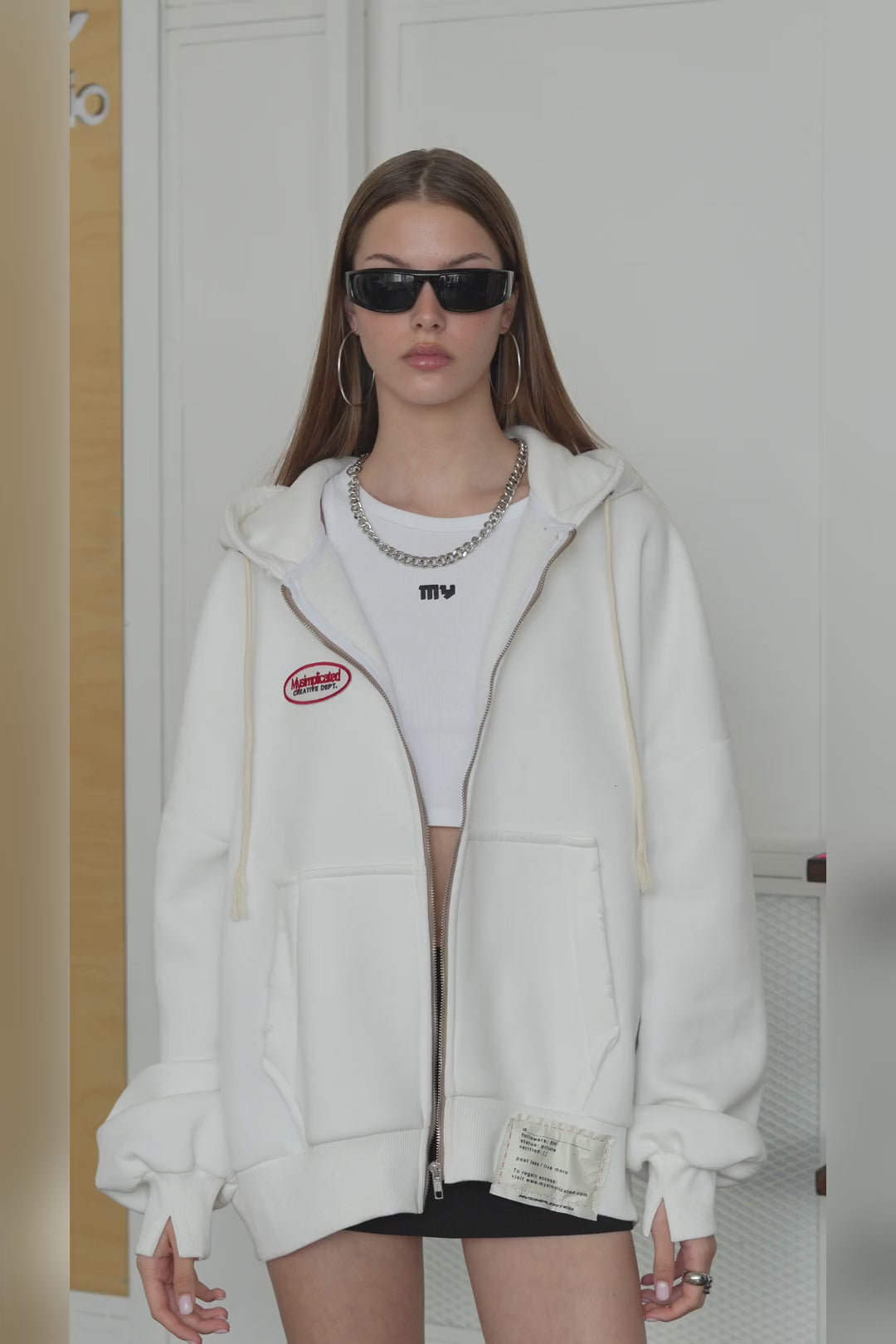 DEPT Off-White Hoodie - video