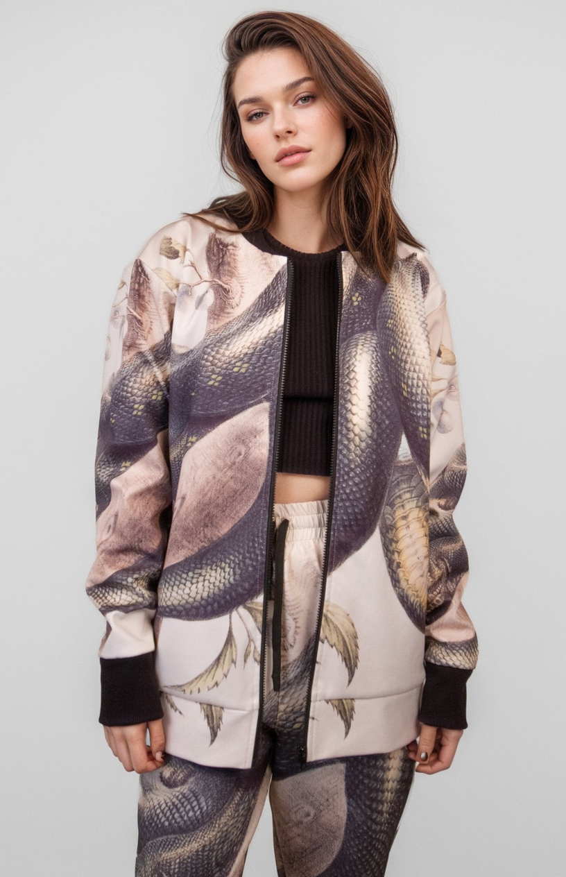 Snake Bomber Jacket - mysimplicated