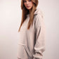 Ribbed Dust Hoodie