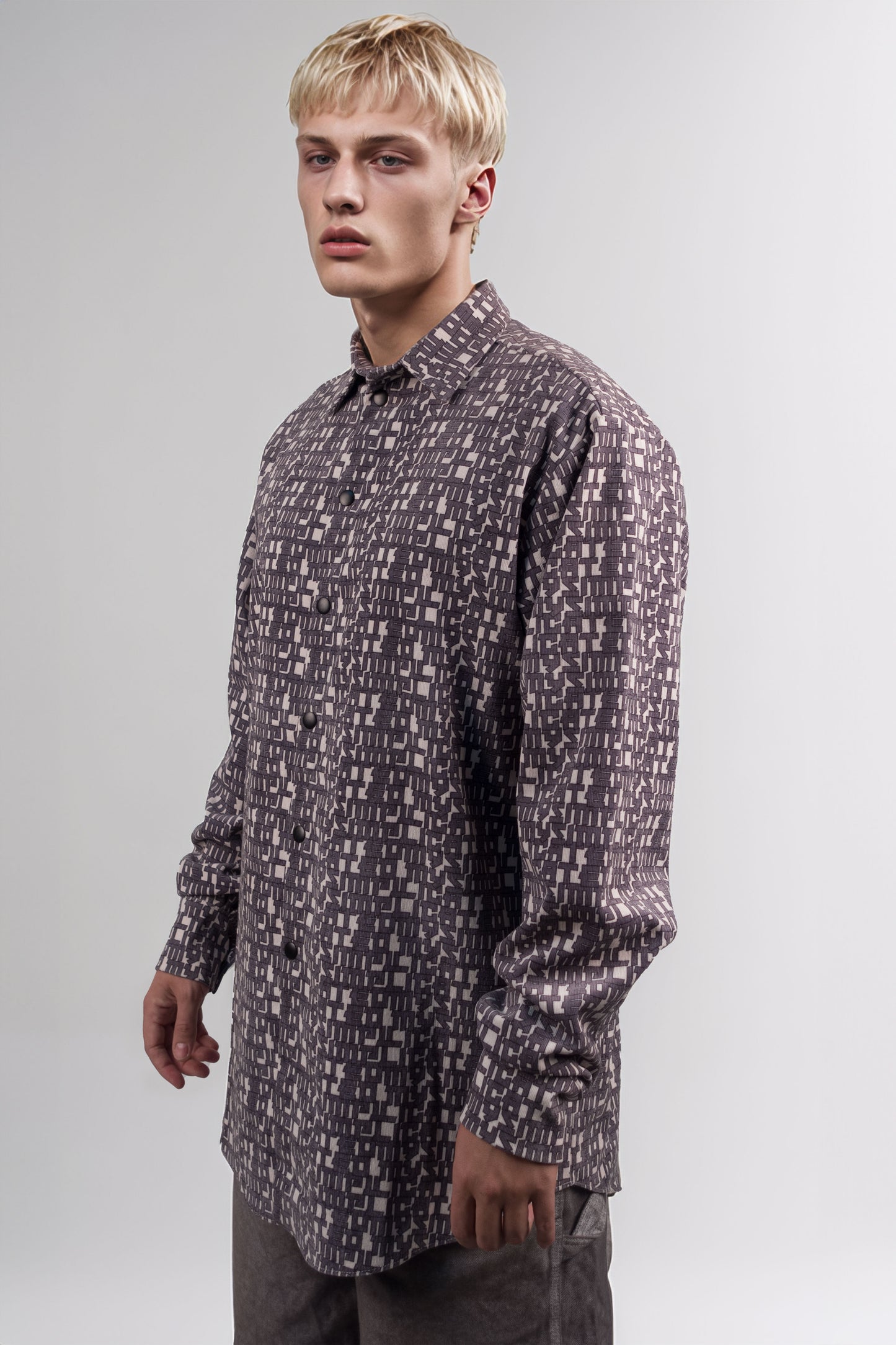 Long Shirt Ribbed Fabric mysimplicated pattern