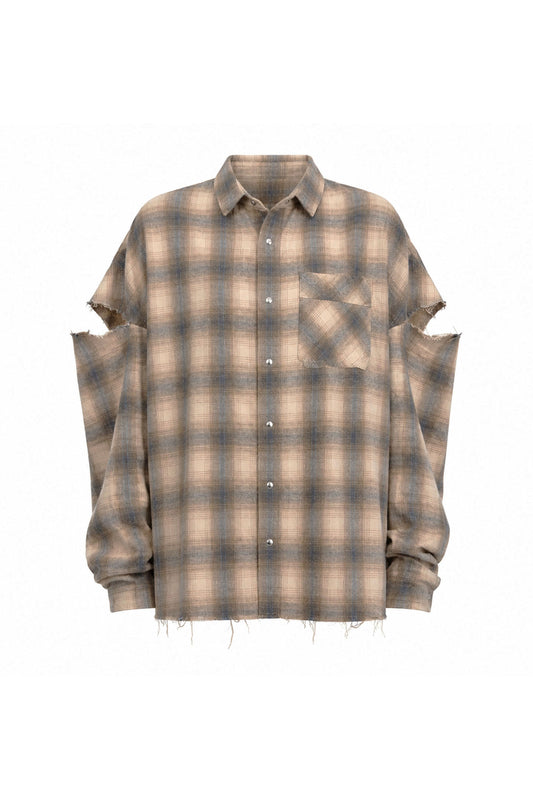 Fragmented Sleeves Shirt V2