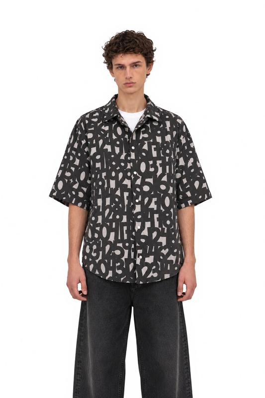 Short Sleeve Shirt Numbers - front