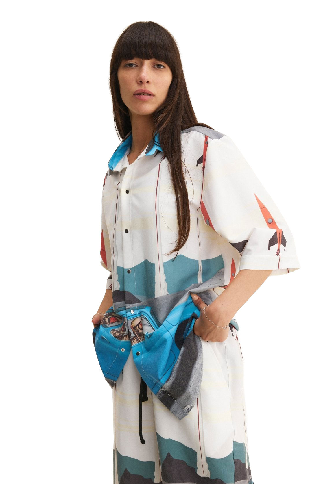 Short Sleeve Shirt Rockets (recycled fabric) - MYS