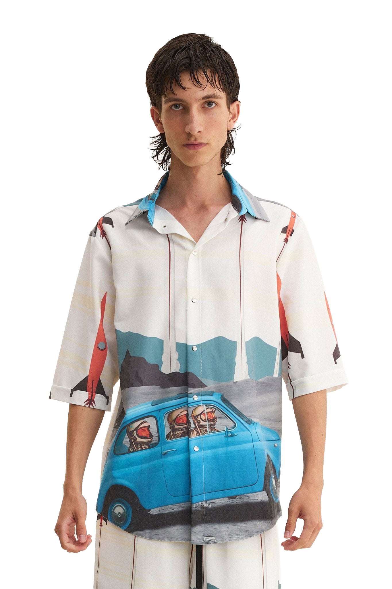 Short Sleeve Shirt Rockets (recycled fabric) - MYS