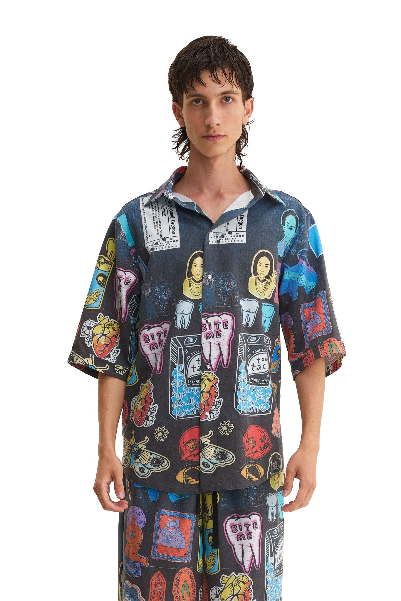 Short Sleeve Shirt Stickers (recycled fabric) - MYS