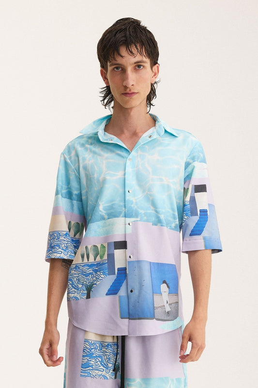 Short Sleeve Shirt Water (recycled fabric) - MYS