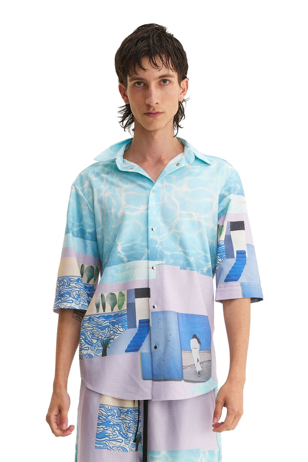 Short Sleeve Shirt Water (recycled fabric) - MYS