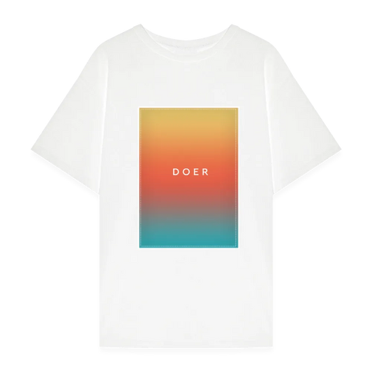 White DOER T-Shirt (customisable) - Customer's Product with price 309.90 ID TtUbofq229lWhZS30CtqEPmy - MYS