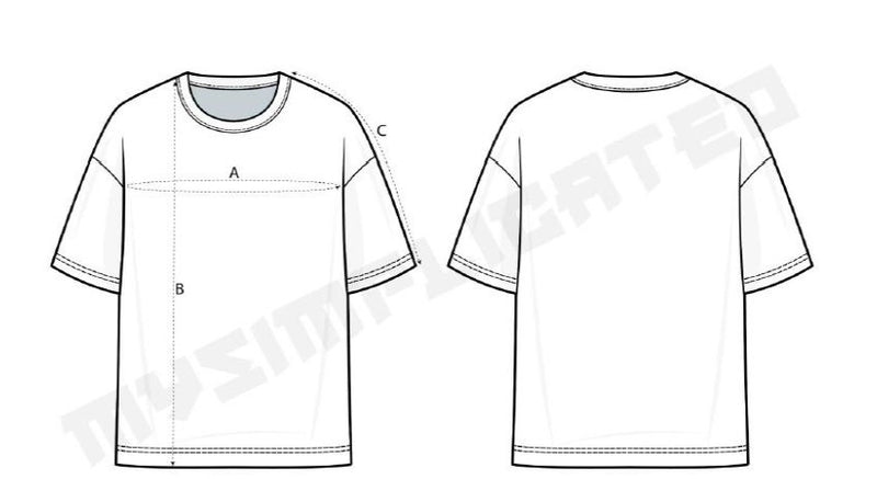 T-shirt White Ribbon