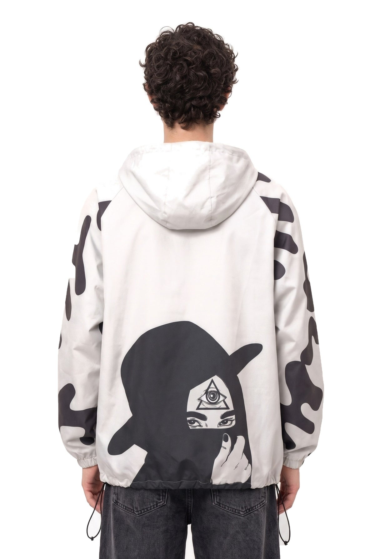 Third Eye Windbreaker men – back