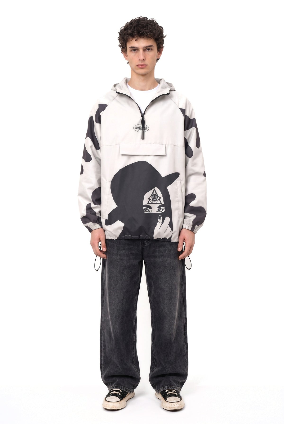 Third Eye Windbreaker men – full body