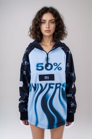 Heavy Windbreaker 50% Human, 50% Universe